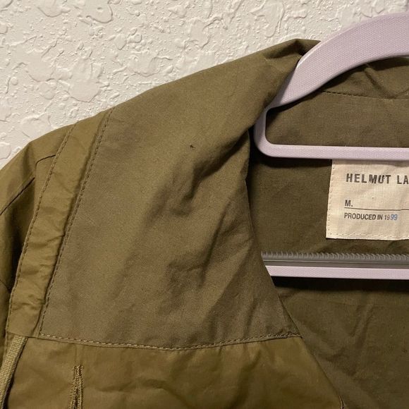 1999 Collection Vintage Helmut Lang Light Military Field Jacket EUC - Picture 11 of 11